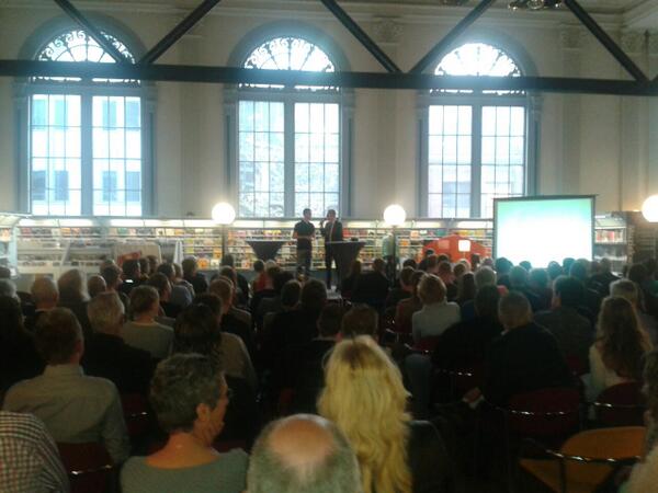 HJGroenevelt's tweet photo. Veel belangstelling voor presentaties mini onderneming in Leeuwarden. http://t.co/d5eSSfvXv5