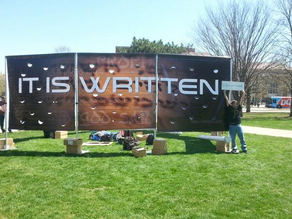 SNTPurdue's tweet image. Brother Tom at Purdue. @SecularStudents. @SSAJessika