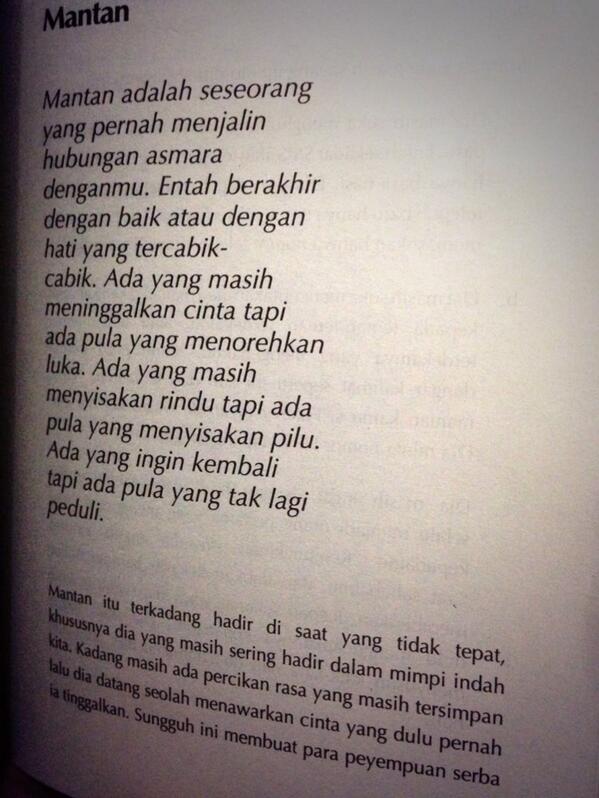 Mantan; Ada yg ingin kembali tp ada pula yg tak lagi peduli - #Peyempuan2, 81.