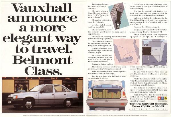 CarterCollectab's tweet photo. Vauxhall puts the boot into the Astra, without actually mentioning it. 1985 Vauxhall Beaumont advert. http://t.co/8TcMSk8Fjk #2014revisited