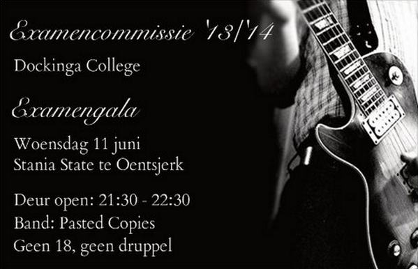_KimmJ_'s tweet photo. Kaartverkoop van het Examengala start morgen bij de administratie! Kaarten kosten 7,50 per stuk! http://t.co/S6gYnqlJWB