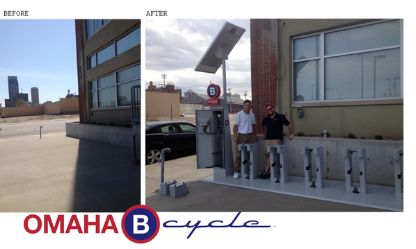 APMArchitecture's tweet photo. Look who got a new B cycle station...us! Plus @theslowdown and 11th &amp; Jackson... http://t.co/9z7T3VhNmY