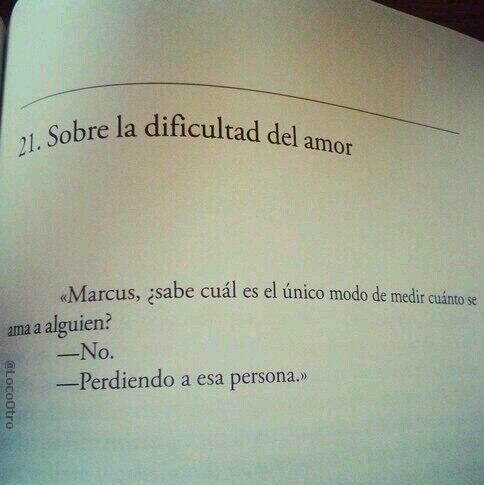 Sobre la dificultad del amor:
