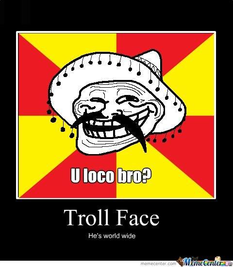 Mexican Meme Trolling Face PNG