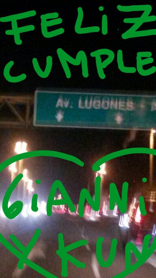 Qué los cumplas @Lugano_6!! Un saludo especial de...