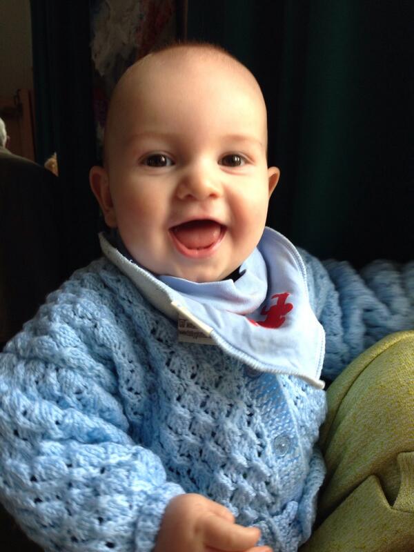 jimgrieve's tweet photo. Back home - really good to see a smile from mini-me when I came through the door! http://t.co/nUaZ2ViWFu