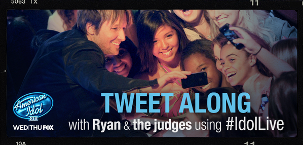 KeithUrban's tweet image. Join the conversation and tweet live with Ryan and the judges during tonite's show! #IdolLive