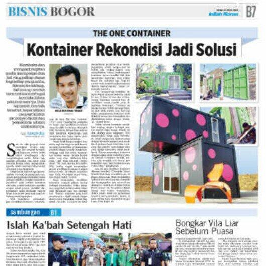 modifkontainer's tweet photo. Pengen tau tentang kontainer?beli koran iNiLah bogor hari ini @InfoBogor123 @Bogornesia @ourbogor @bogistcom http://t.co/FVREhlZfJH