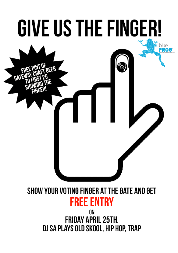 BombilTimes's tweet image. Free beer is a fab incentive! Go vote! #BombilFriday MT “@theblueFROG: bit.ly/QA4zAA http://t.co/eVT0zDqIlN”