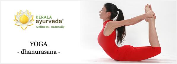 Dhanurasana (Bow pose)  Let's know the benefits of Dhanurasana. ayurvedaacademy.com/blogs/dhanuras…