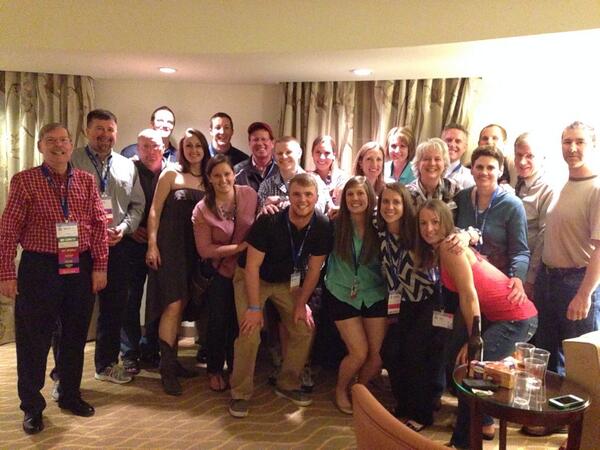 CallenderMary's tweet photo. First Member Network alumni gathering! Woot woot! #NIRSA2014 http://t.co/ot9cAzVbRo