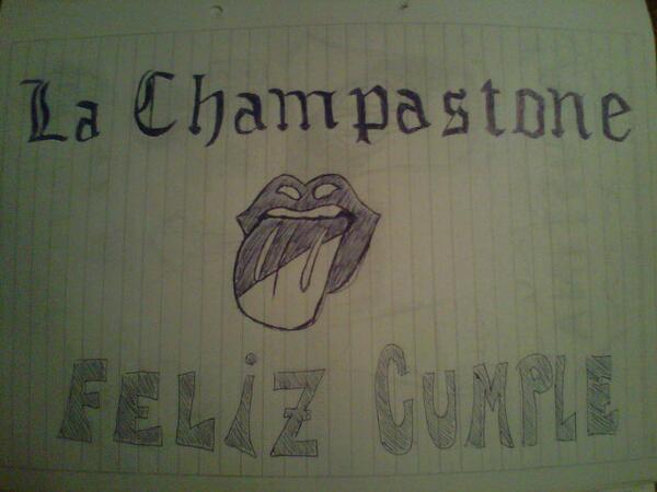 jfgorrini's tweet photo. Muy feliz cumple para @CHAMPA_STONE!! Gracias por estar siempre, los quiero mucho, felicidades! #CumpleLaStone http://t.co/JK5xfa4WcI