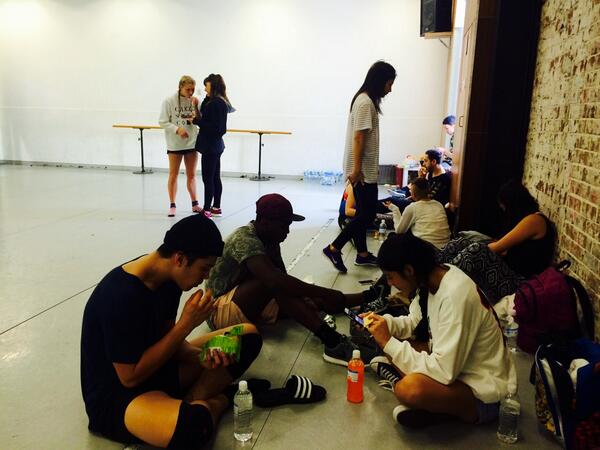 jordannturnerr's tweet photo. Amazing to be back in the studio rehearsing for the finale with my top 20 family http://t.co/XXCORdIv8r