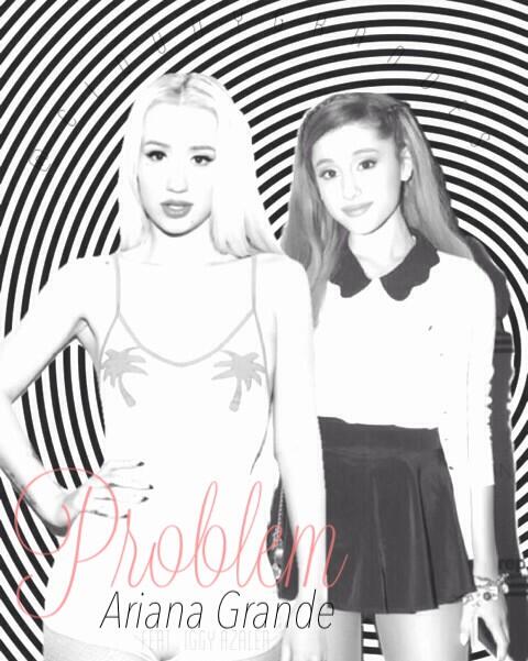 tunarianaa's tweet image. #4DaysUntilProblem #PreOrderProblemOniTunes  I MADE THIS YO