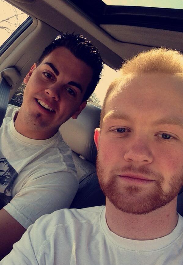 Tpease16's tweet photo. With my dude today http://t.co/2uWtUEicEN