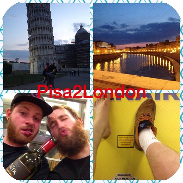 London2Lucca's tweet image. And finally home.Departed from Pisa. A VERY quick look round before we go. More wine