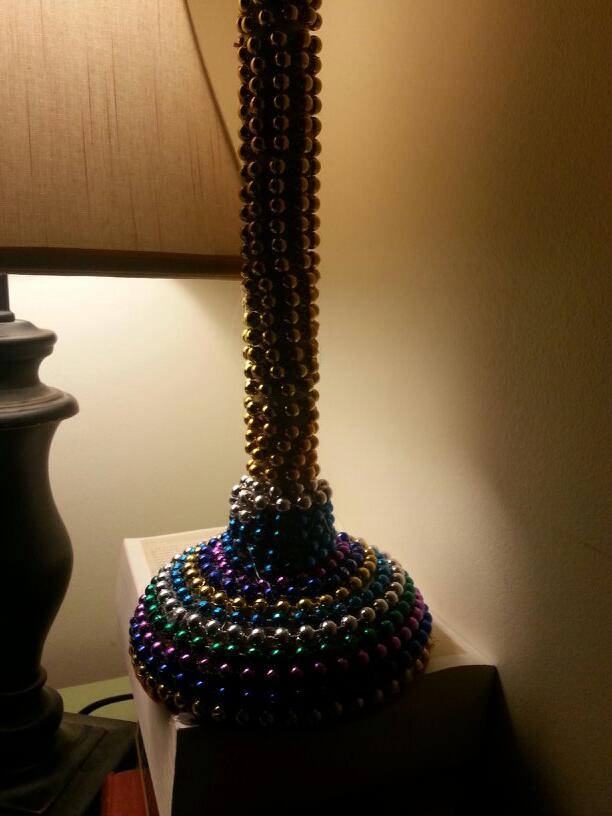 bedazzled toilet plunger