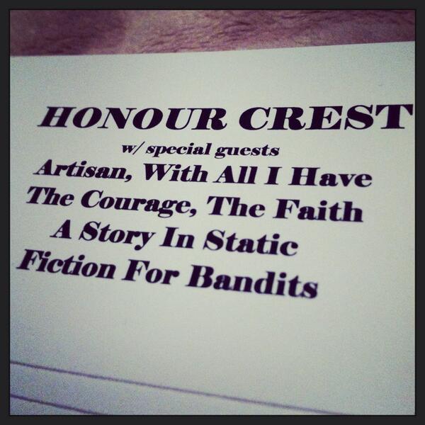 TCTF2013's tweet image. MAY 21ST! WHO&apos;S COMING OUT!? @HonourCrest