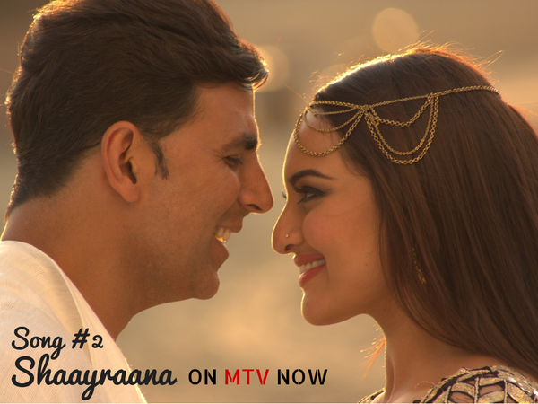 Holidaythefilm's tweet photo. ♪Shaayraana♫ released exclusively by @MTVIndia, by popular demand of our #NeverOffDuty fans. http://t.co/J093AC1h32