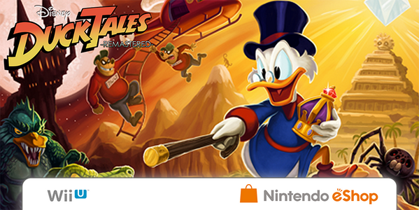 NintendoUK's tweet photo. DuckTales: Remastered on #WiiU is just £5.99 on Nintendo eShop until 17/4 (normally £11.99) http://t.co/45S1Mzl6XS