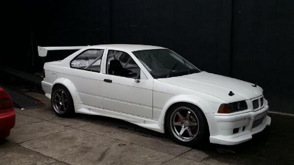 Racetech's Varrstoened BMW racing car!