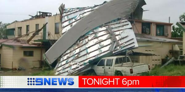 9NewsAUS's tweet image. The clean-up begins after #TCIta crosses the QLD coast. Live to our reporters from #Cooktown to #Cairns in #9NewsAt6