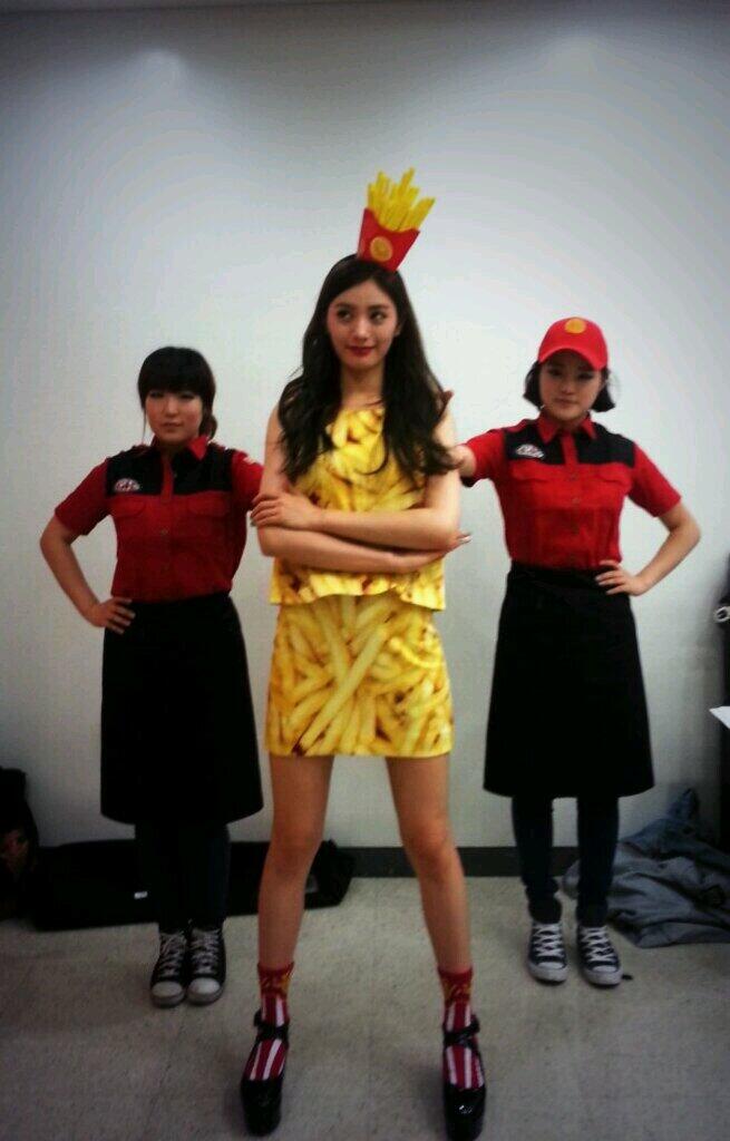 Orange Caramel's McDonald's