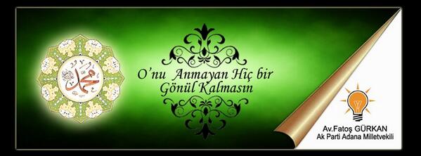 Kutlu Doğum'un,tüm dünyada şefkat,sevgi,hoşgörü,adalet ve huzur ikliminin hakim olmasına vesile olmasını diliyorum