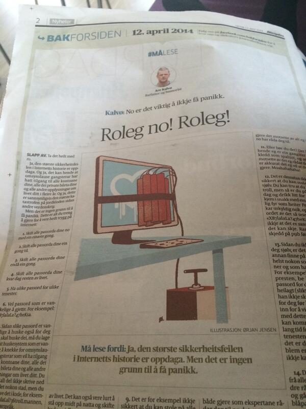 KarinSchaug's tweet photo. Side 2 i Aftenposten! Jeg har sjeldent ledd så mye ! #Aftenposten #arekalvø terningkast 6 http://t.co/B0PCC0n0vW