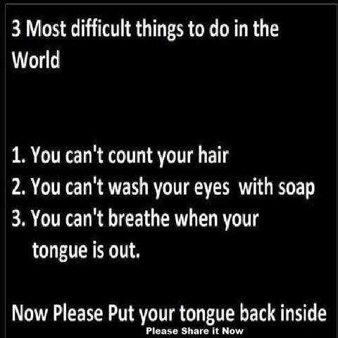 rocking_pixy's tweet image. #Facts #mostdifficult things to do inthe #world.....!!!#RETWEET if true ....