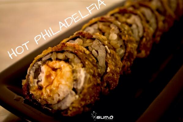 SumoSushiLounge's tweet photo. Fã de Hot Philadelfia? #sumosushi #viciadosemsushi http://t.co/U2HfXnsTzN