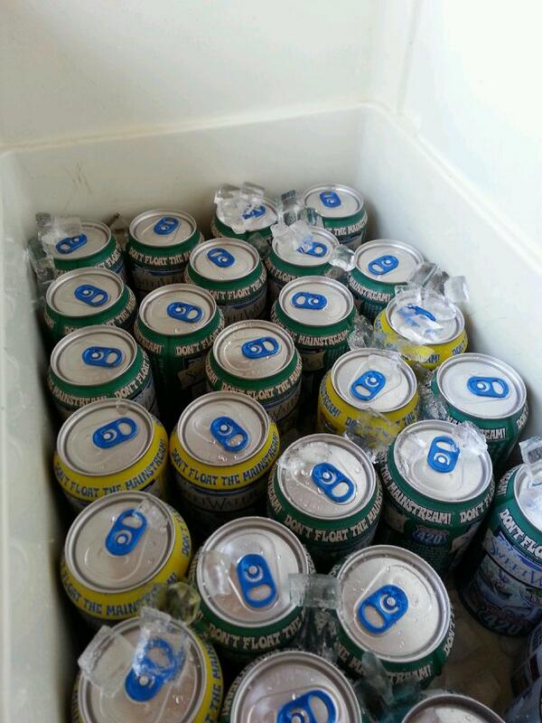 coogs's tweet photo. Don't float the mainstream. #pooldaycoolday @sweetwaterbrew http://t.co/oTjkqAdiXk