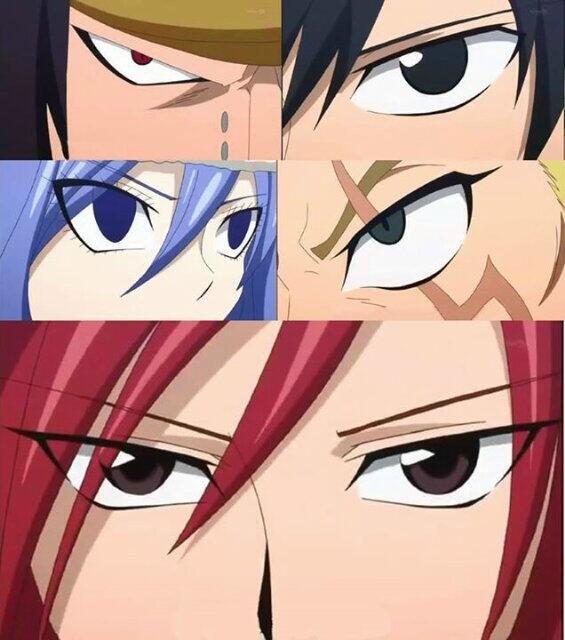 Fairy Tail Eyes Art Characters Anime by Anime Art