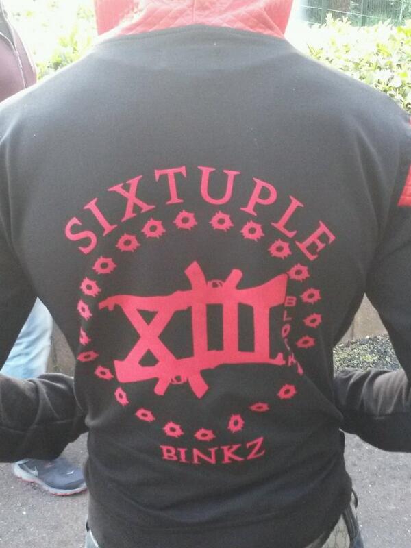 13BlockOfficiel's tweet photo. #SIXTUPLEBINKS #XIII http://t.co/tFKPvHBqDD