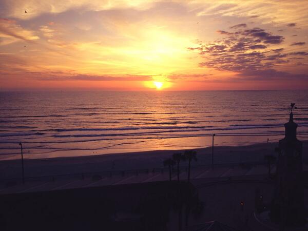Good morning from Daytona!