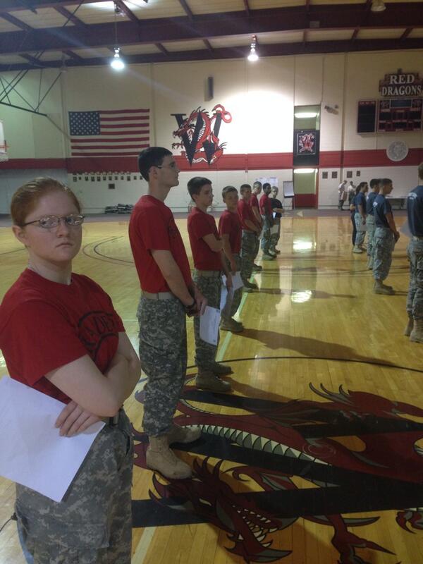 ClintonHS Army JROTC tweet media