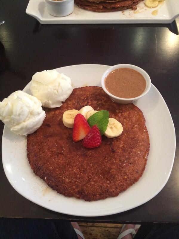 Protein pancake <a href="/gymskitchen/">GymsKitchen</a> pre marathon feast