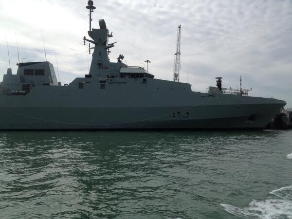 Can anyone tell me which country owns this vessel please.? #navalfleet parked at #gunwharfquay