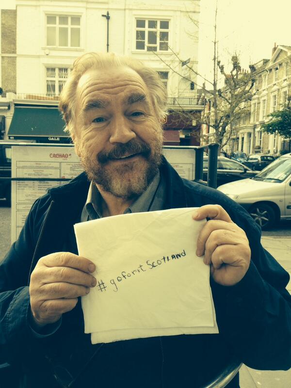 voteYES's tweet image. "It's time for independence! We have an opportunity to re-energise these islands; so #goforitScotland!" - Brian Cox