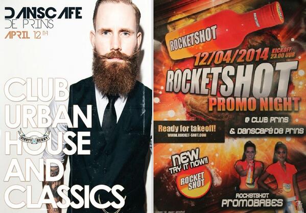 De prins is ready for take-off!! <a href="/DirrtyBerry/">Dirrty Berry</a> <a href="/mvdwmark/">MARK_V</a> en DJ Pescador + het <a href="/rocketshotnl/">Rocketshot</a> promo team. Tot vanavond!!