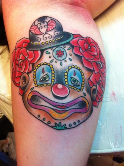 A clown on Marte fromNorway, sketch by her self, executed by <a href="/SailorJuly/">J/A</a>