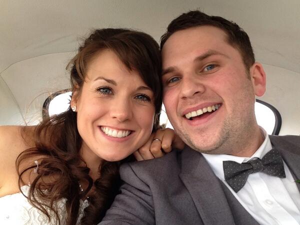 Mr_KWD's tweet photo. We're Married #kevandemgetwed http://t.co/MH8ydpFcJB