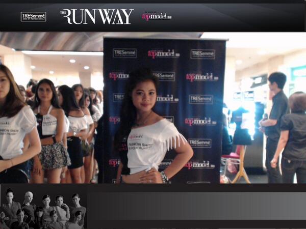 BellaPra's tweet photo. This is BellaPra's look at @TRESemmeID #THERUNWAY! I'm ready to be on Top! http://t.co/8qZmQGyISg