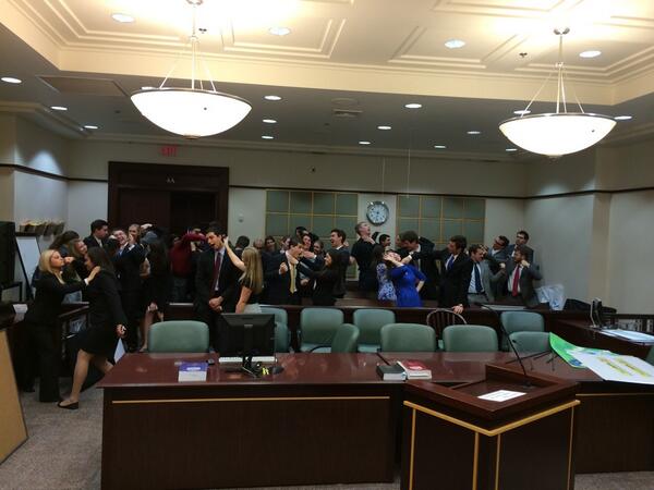 Thing got a little rough in Round 2 Captains in the Jacob division this morning. #nosecurity