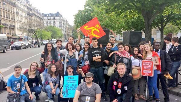 Les Jeunes Communistes du 93 étaient présent à la marche contre l'austérité pr dire #MaintenantCaSuffit
#reseauFDG