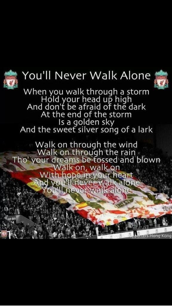 steve17brogan's tweet image. "You'll never walk alone" RIP 96 LFC fans, 25 years ago on 15th April 1989.  Here's to a good game tomorrow! 😘