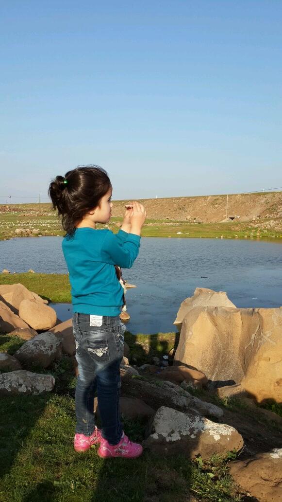 Barajda gunes keyfi ve Nisan..