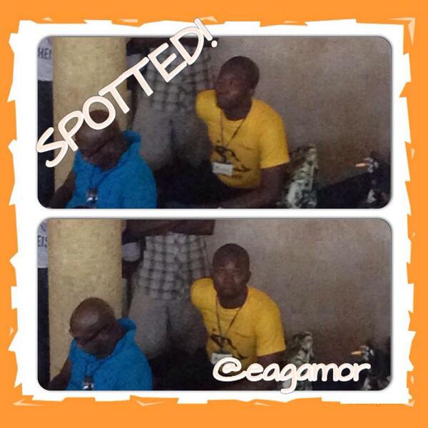amma_aboagye's tweet image. Cuz I'm a creepsicle, I have a creeper pic of @eagamor not paying attn during a panel. #blogcamp2014 @BloggingGhana