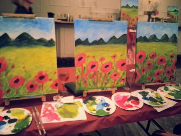 Traveling Canvas Painting Classes