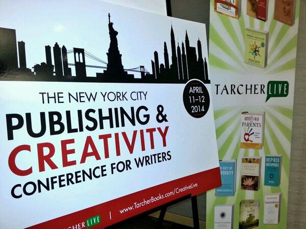 FrontPageAV's tweet image. This is happening today. We are here in New York City recording an event for Tarcher books.
